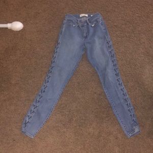 High Rise Skinny Jeans